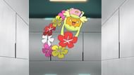 Comfey as it appears in the anime (Image via The Pokemon Company)